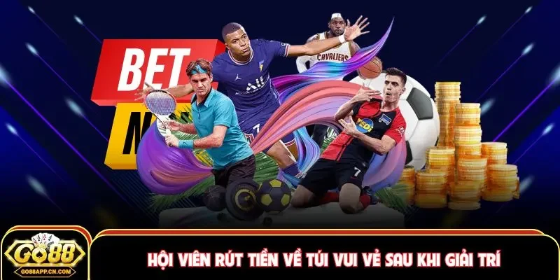 Hội viên rút tiền về túi vui vẻ sau khi giải trí