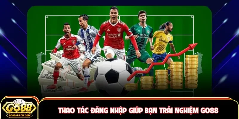 Thao tác đăng nhập giúp bạn trải nghiệm và nhận thưởng